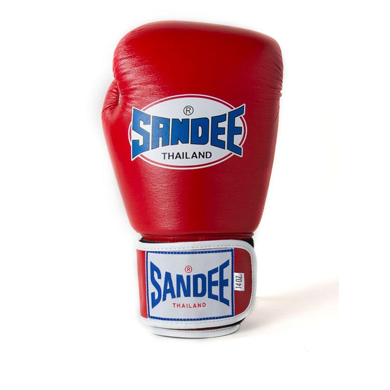 Sandee ABG1 Authentic 2 Tone Boxing Gloves Red/White