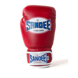 Sandee Authentic Kids Muay Thai Gloves Red