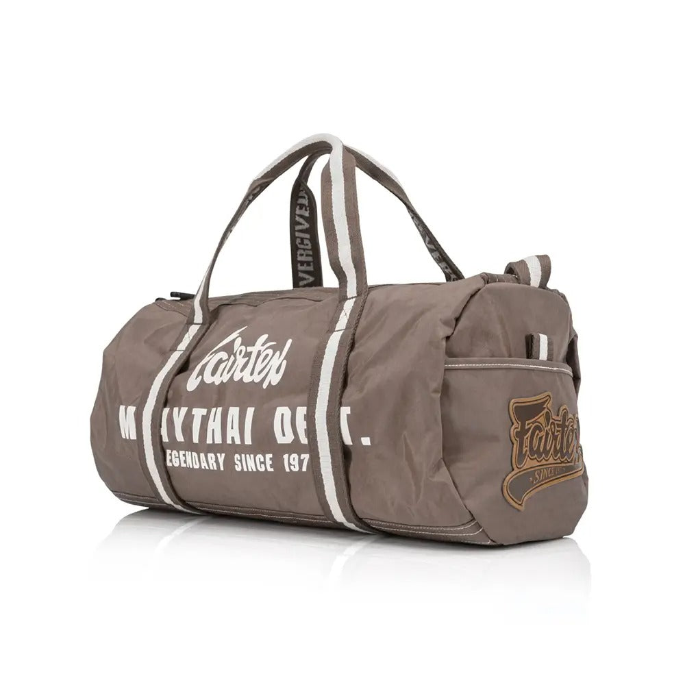 Fairtex BAG9 Retro Style Gym Bag Khaki