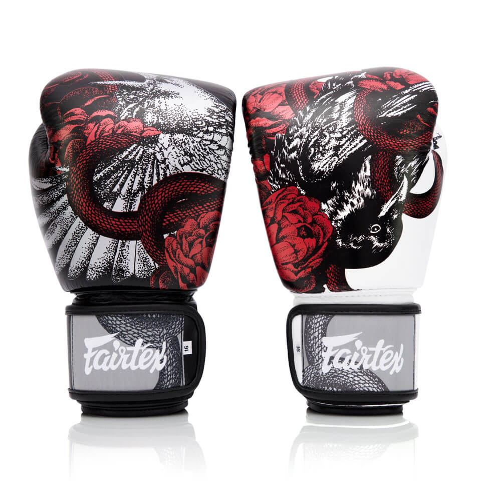 BGV24 Fairtex The Beauty of Survival Boxing Gloves - Gymzey.com