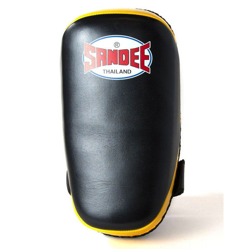 Sandee CTP1 Curved Thai Kick Pads Black/Yellow