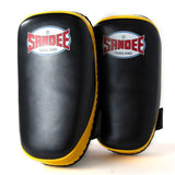 Sandee CTP1 Curved Thai Kick Pads Black/Yellow