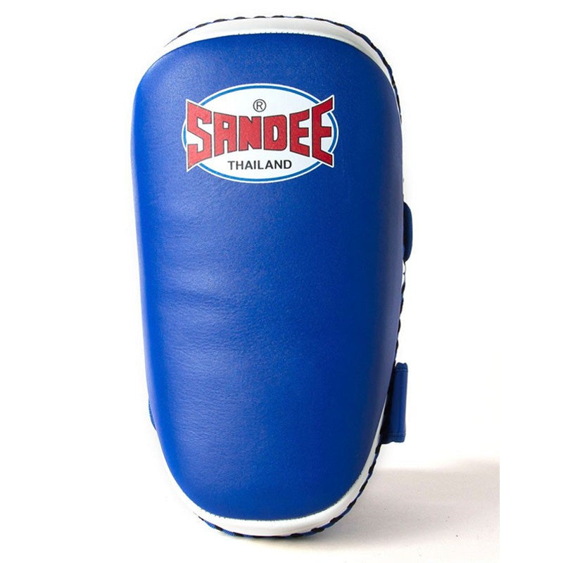 Sandee CTP1 Curved Thai Kick Pads Blue/White