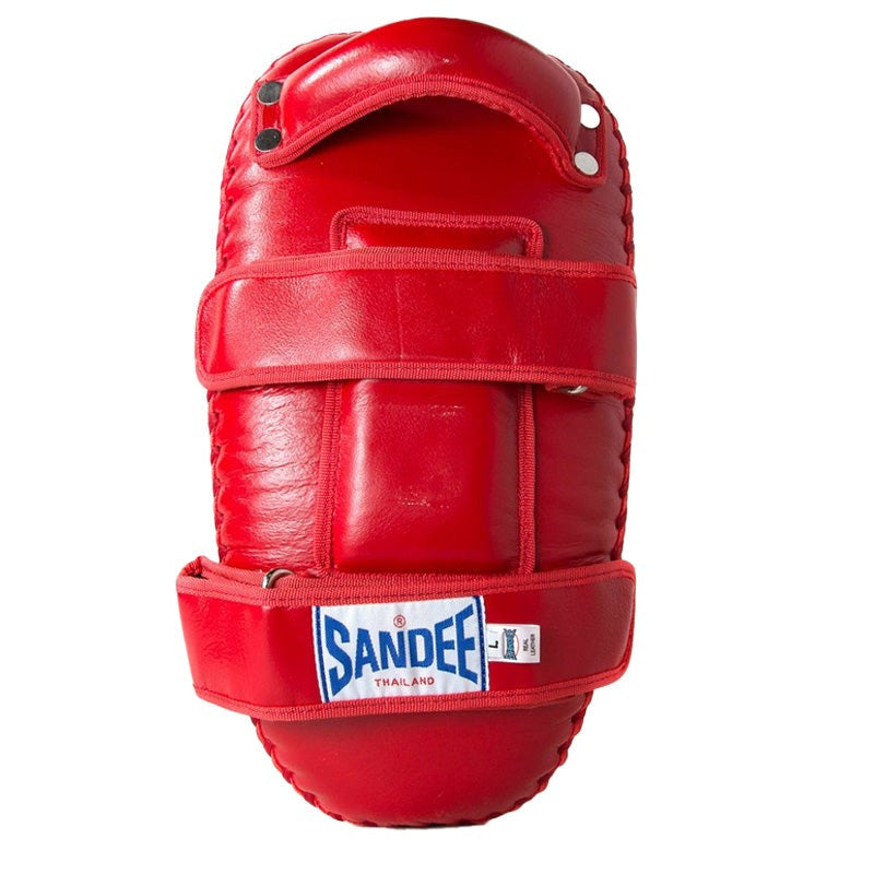 Sandee CTP1 Curved Thai Kick Pads Red/White