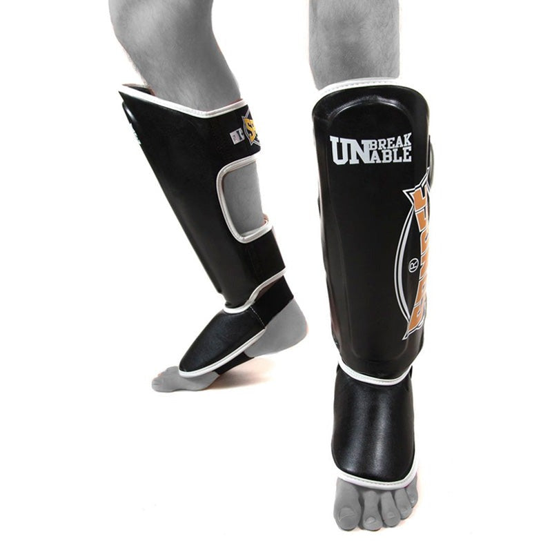 Sandee Cool-Tec Shin Guards Black/Gold