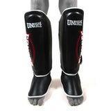 Sandee Cool-Tec Shin Guards Black/White/Red