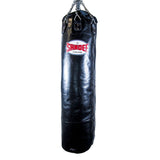 Sandee Full Leather Punch Bag Black