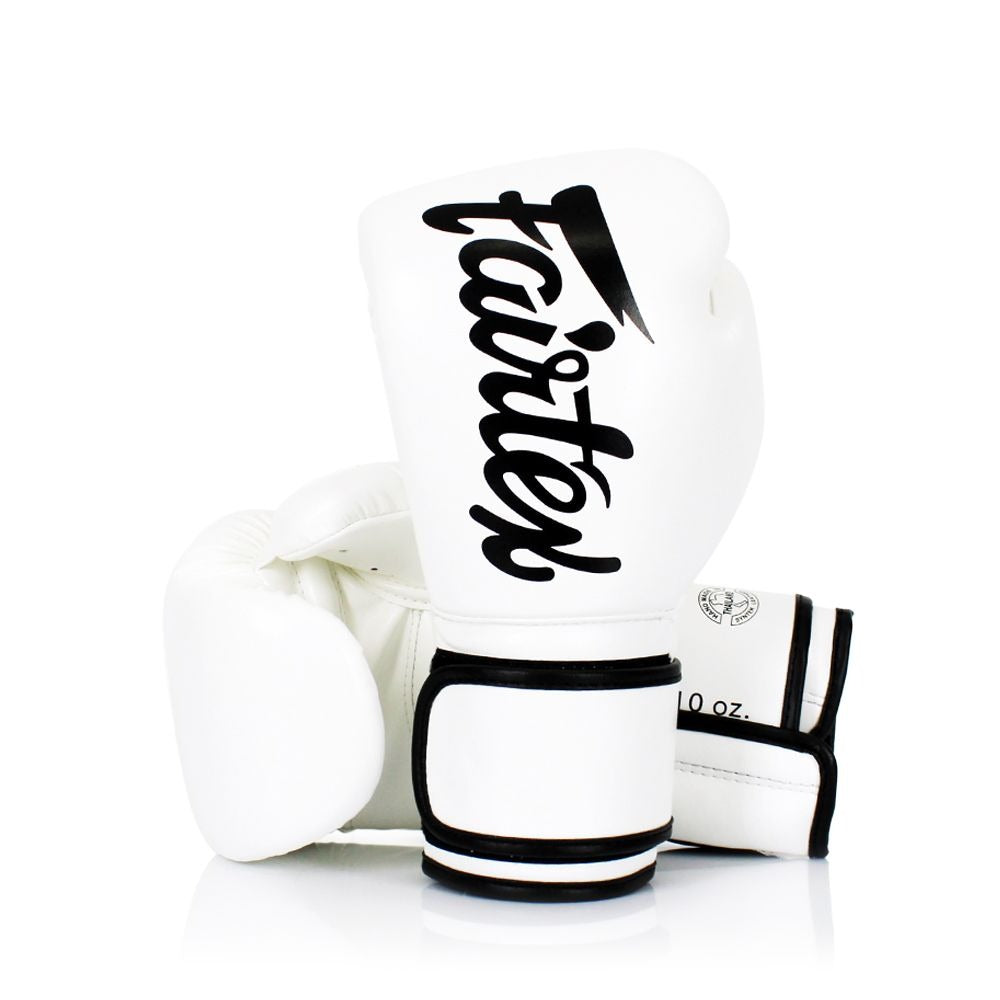 Fairtex BGV14 Microfiber Gloves White