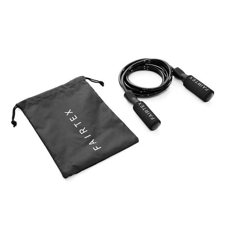 Fairtex Ball Bearing Skipping Rope - Black - Gymzey.com