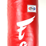 HB6 Fairtex Red 6ft Muaythai Banana Bag (UNFILLED) - Gymzey.com