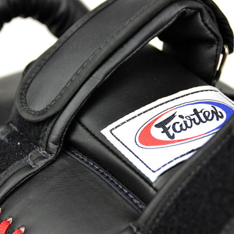 Fairtex Light Weight Thai Kick Pads KPLC5 - Black - Gymzey.com