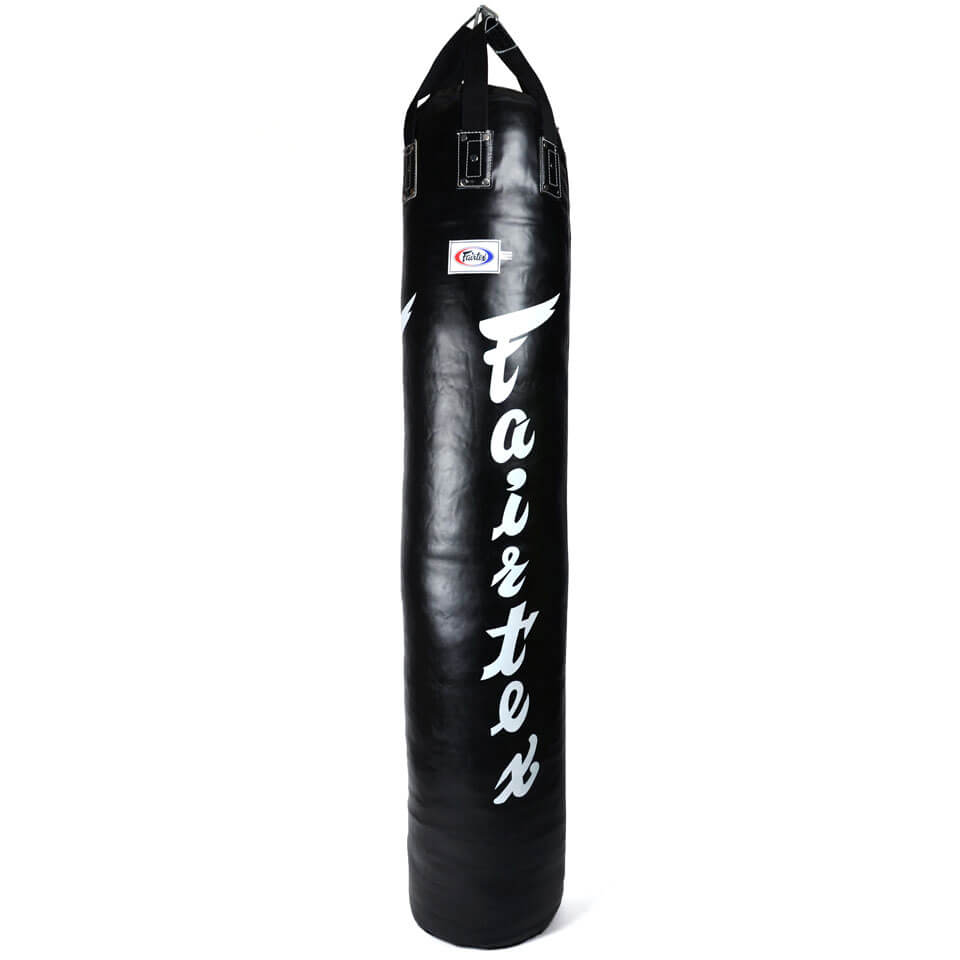 HB6 Fairtex Black 6ft Muaythai Banana Bag (UNFILLED) - Gymzey.com