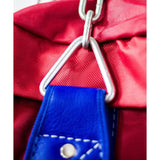 Sandee Half Leather Punch Bag Blue/Red