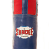 Sandee Half Leather Punch Bag Blue/Red