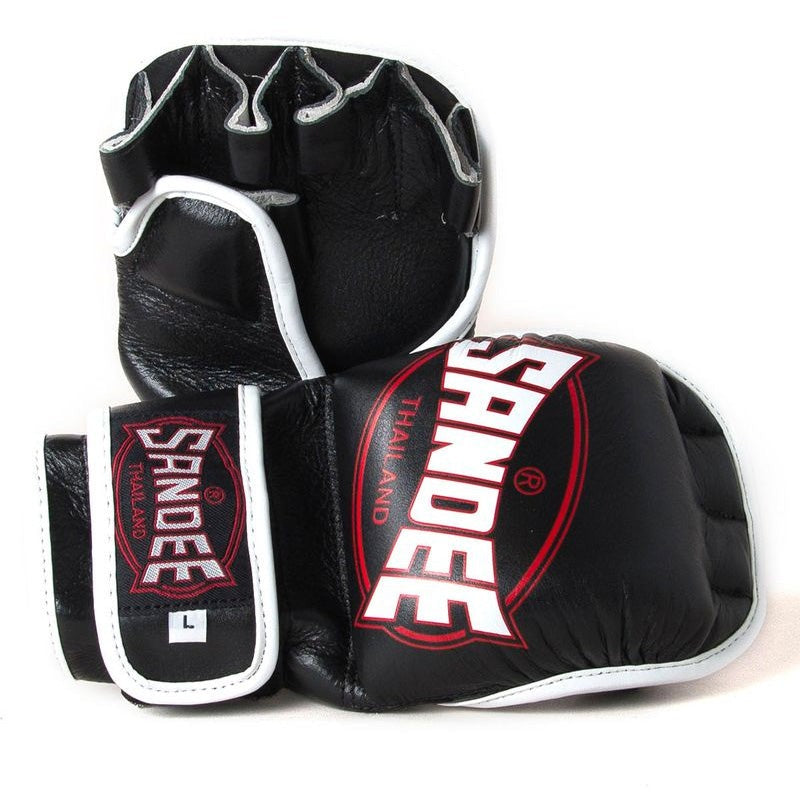 Sandee MSG1 MMA Sparring Gloves Black/White