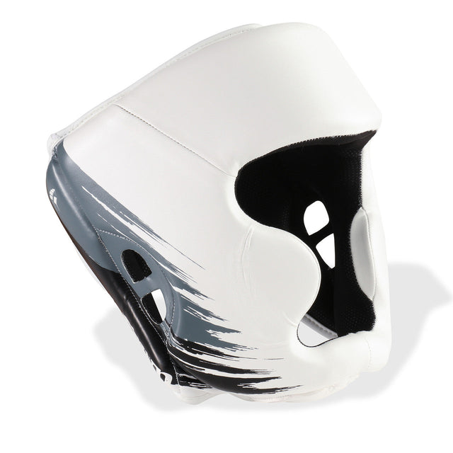 PunchTown Kranion Head Guard - White/Black/Grey - Gymzey.com