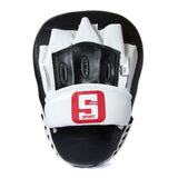 Sandee Sport Curved Focus Mitts Black/White