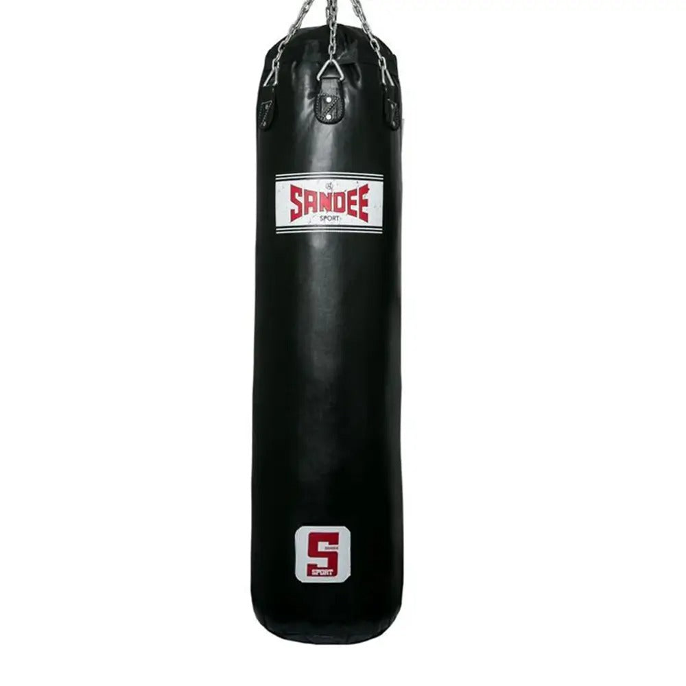 Sandee Synthetic Leather 5FT Punch Bag Black