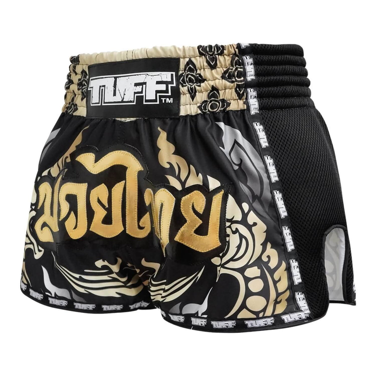 TUFF MSC107 Muay Thai Shorts Retro King Of Naga