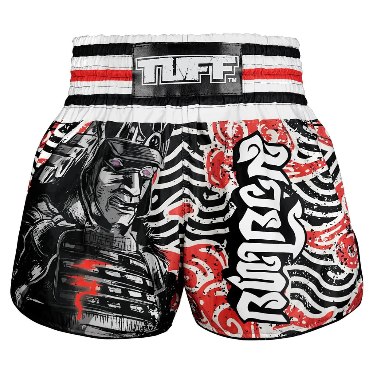 TUFF RMS102 Retro Shorts Waves of Bushido Elegance