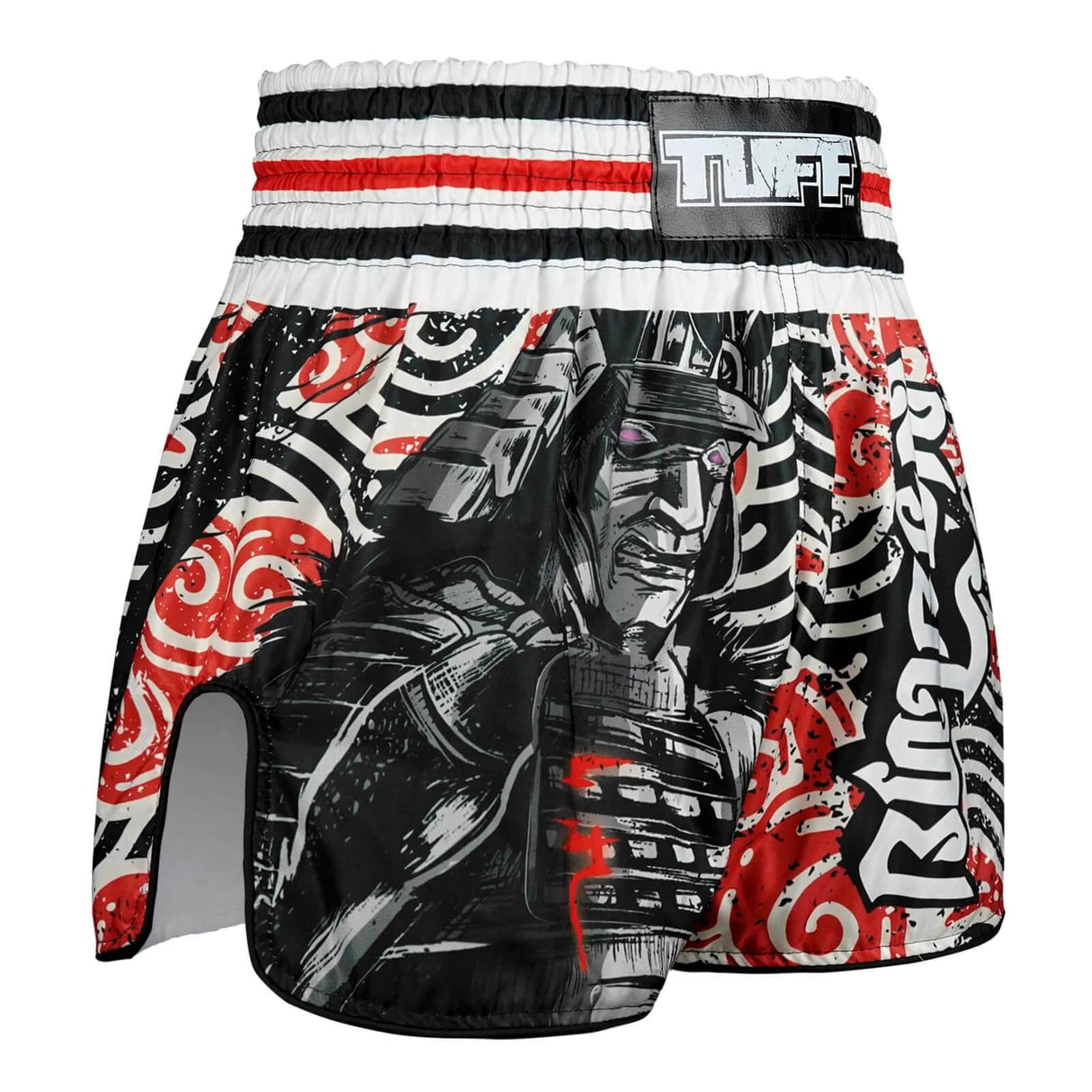 TUFF RMS102 Retro Shorts Waves of Bushido Elegance