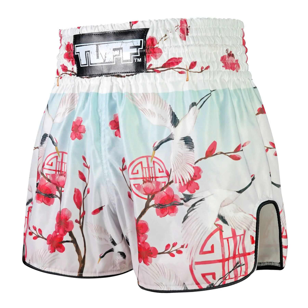 TUFF RMS114 Retro Shorts Akai Tsuru The Red Crane