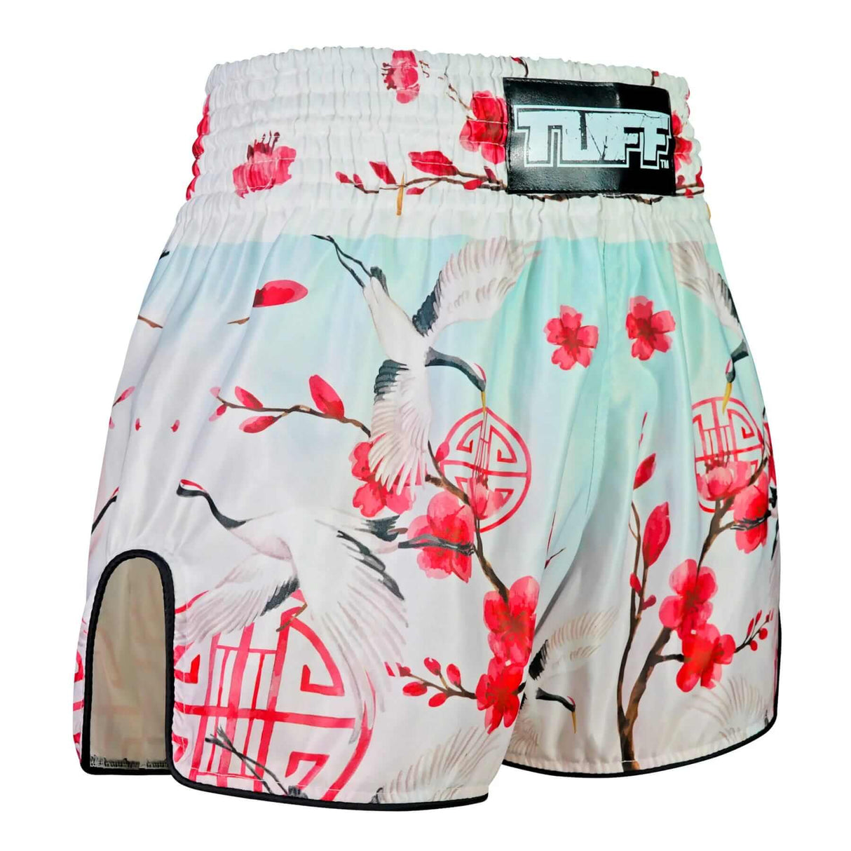 TUFF RMS114 Retro Shorts Akai Tsuru The Red Crane