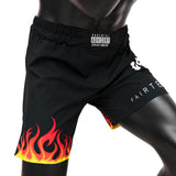 Fairtex AB12 MMA Board Shorts Burn