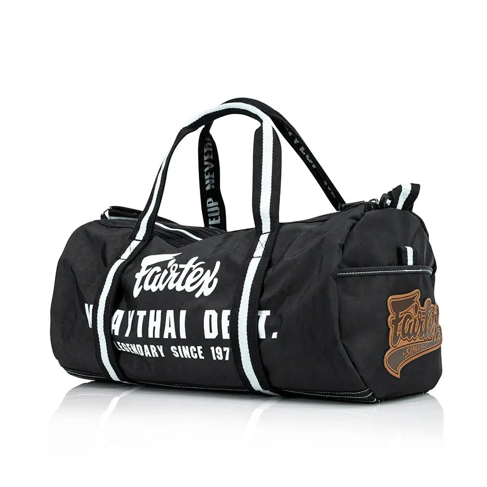 Fairtex BAG9 Retro Style Gym Bag Black