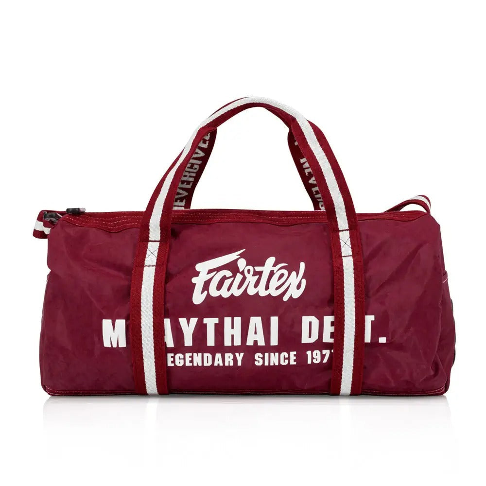 Fairtex BAG9 Retro Style Gym Bag Maroon