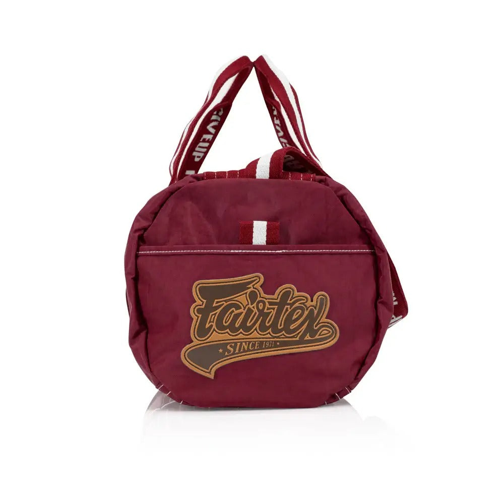 Fairtex BAG9 Retro Style Gym Bag Maroon