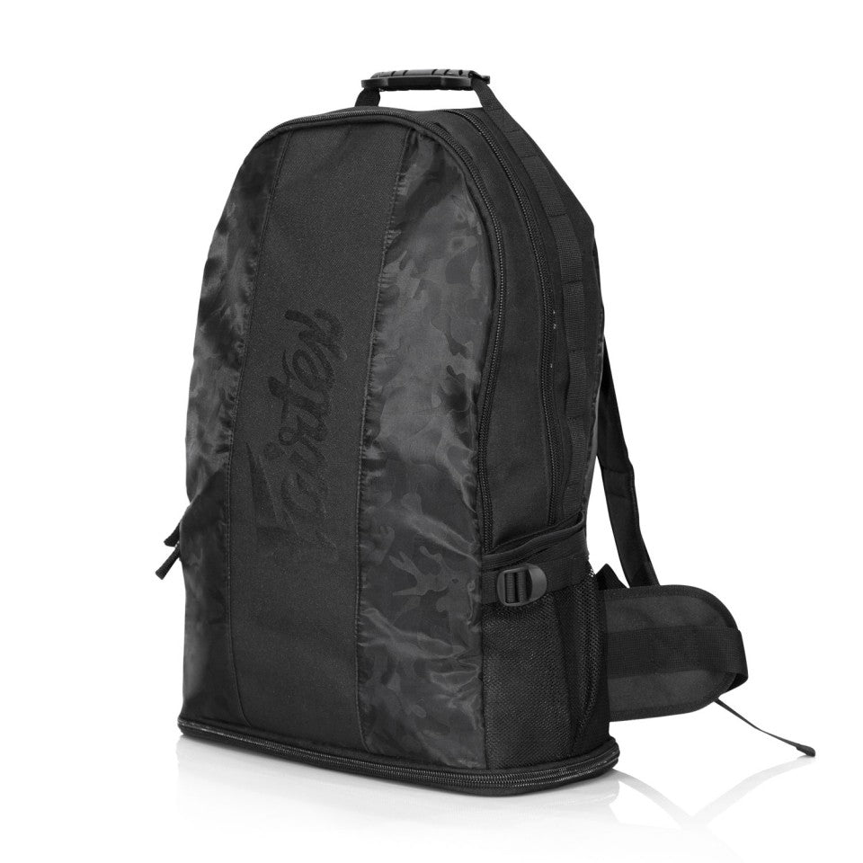 Fairtex BAG4 Gym Gear Backpack Camo Black