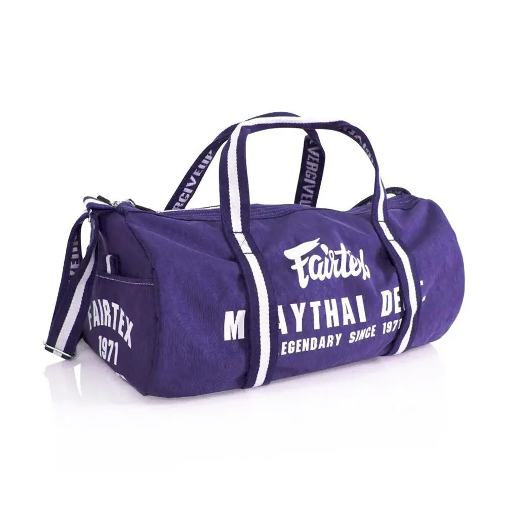 Fairtex BAG9 Retro Style Gym Bag Purple