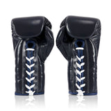 Fairtex BGL6 Lace-up Competition Gloves Blue