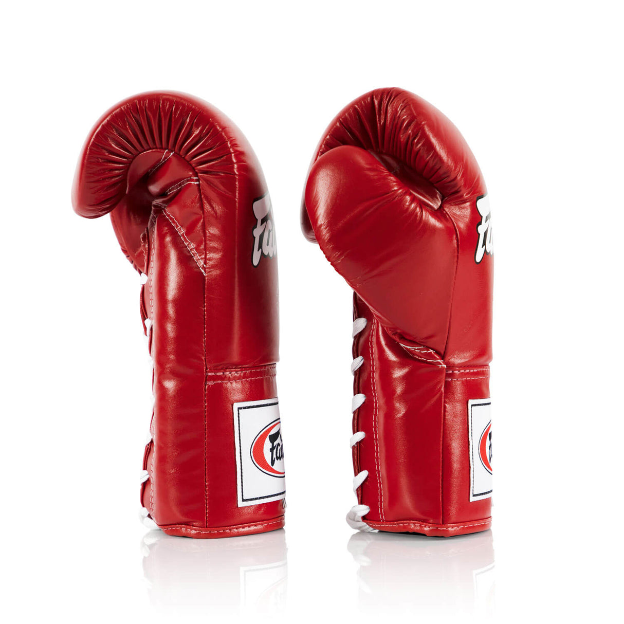 Fairtex BGL6 Lace-up Competition Gloves Red