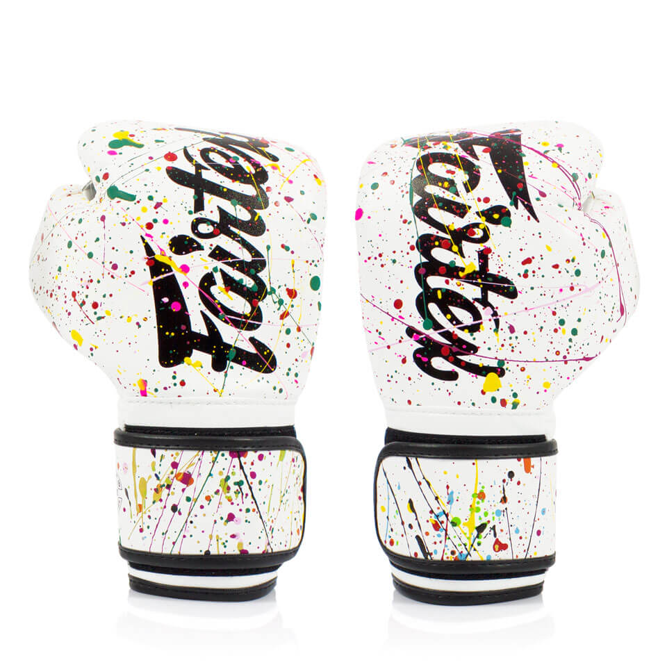 Fairtex BGV14PT The Painter Unique Boxing Gloves White