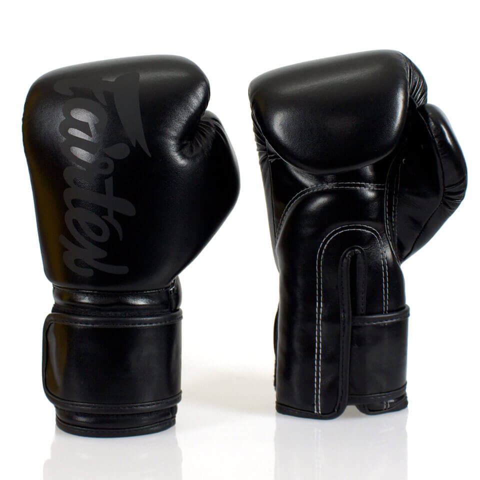 Fairtex BGV14 Microfiber Gloves Solid Black