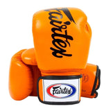 Fairtex BGV19 Deluxe Tight-Fit Gloves Orange