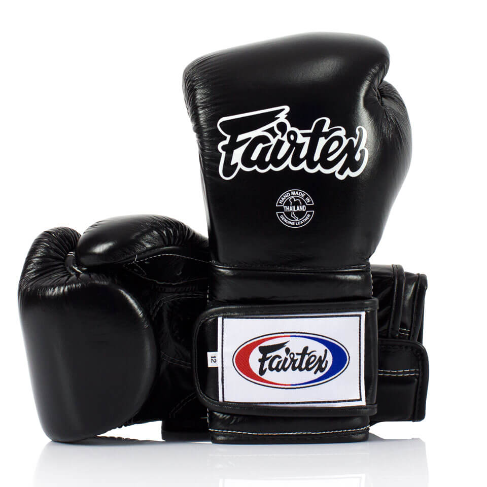 Fairtex BGV9 Mexican Style Boxing Gloves Black