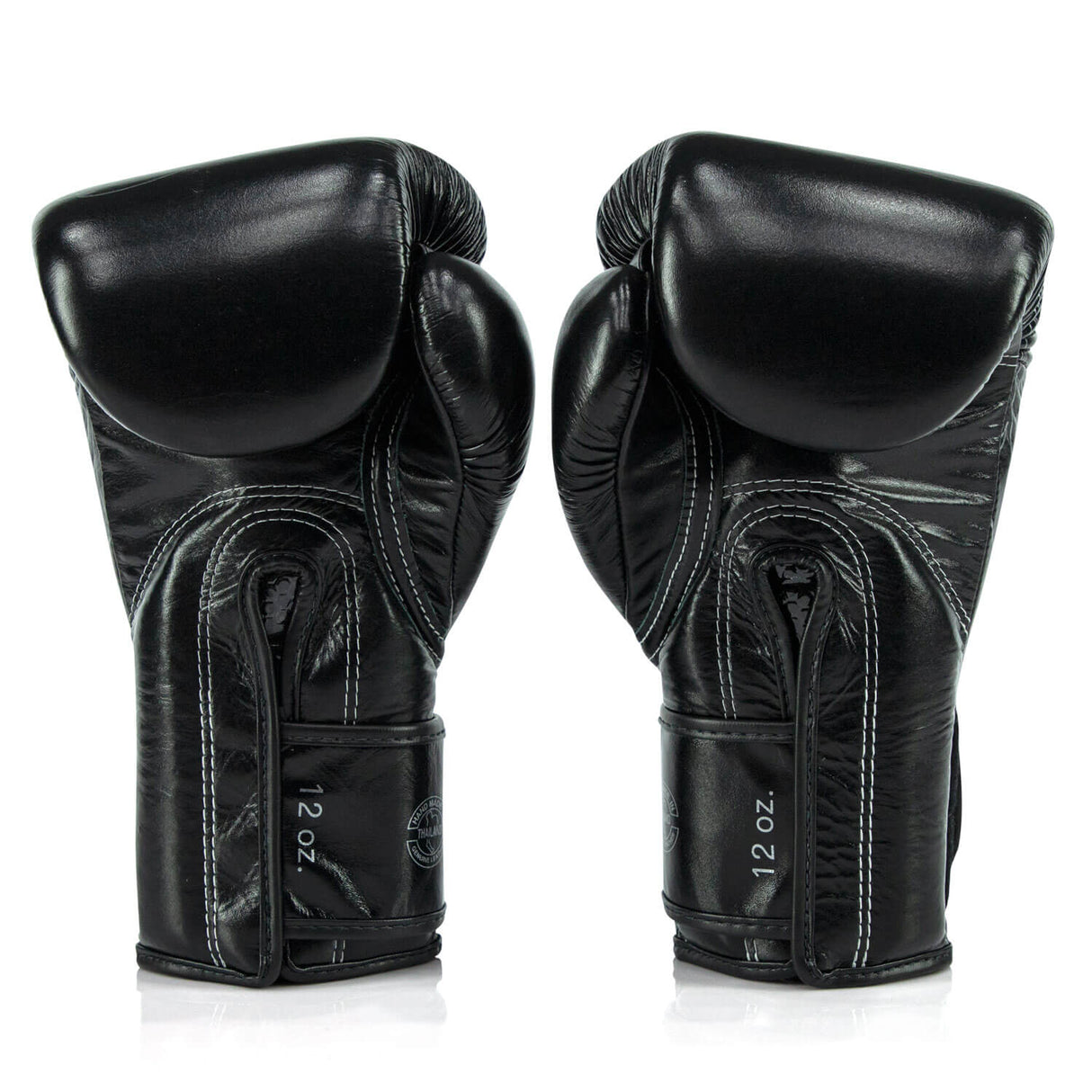 Fairtex BGVG3 Glory Velcro Boxing Gloves Black/Gold