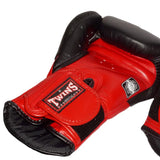 Twins BGVL6 Deluxe Sparring Gloves Black/Red