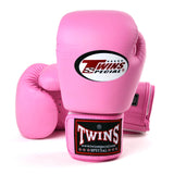 Twins BGVL3 Velcro Boxing Gloves Pink