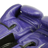 Twins BGVL3 Velcro Boxing Gloves Purple