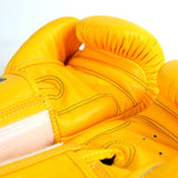 Twins BGVL3 Velcro Boxing Gloves Yellow