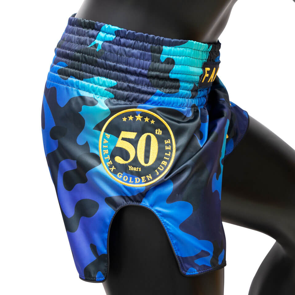 Fairtex BS1916  Golden Jubilee Luster Muay Thai Shorts