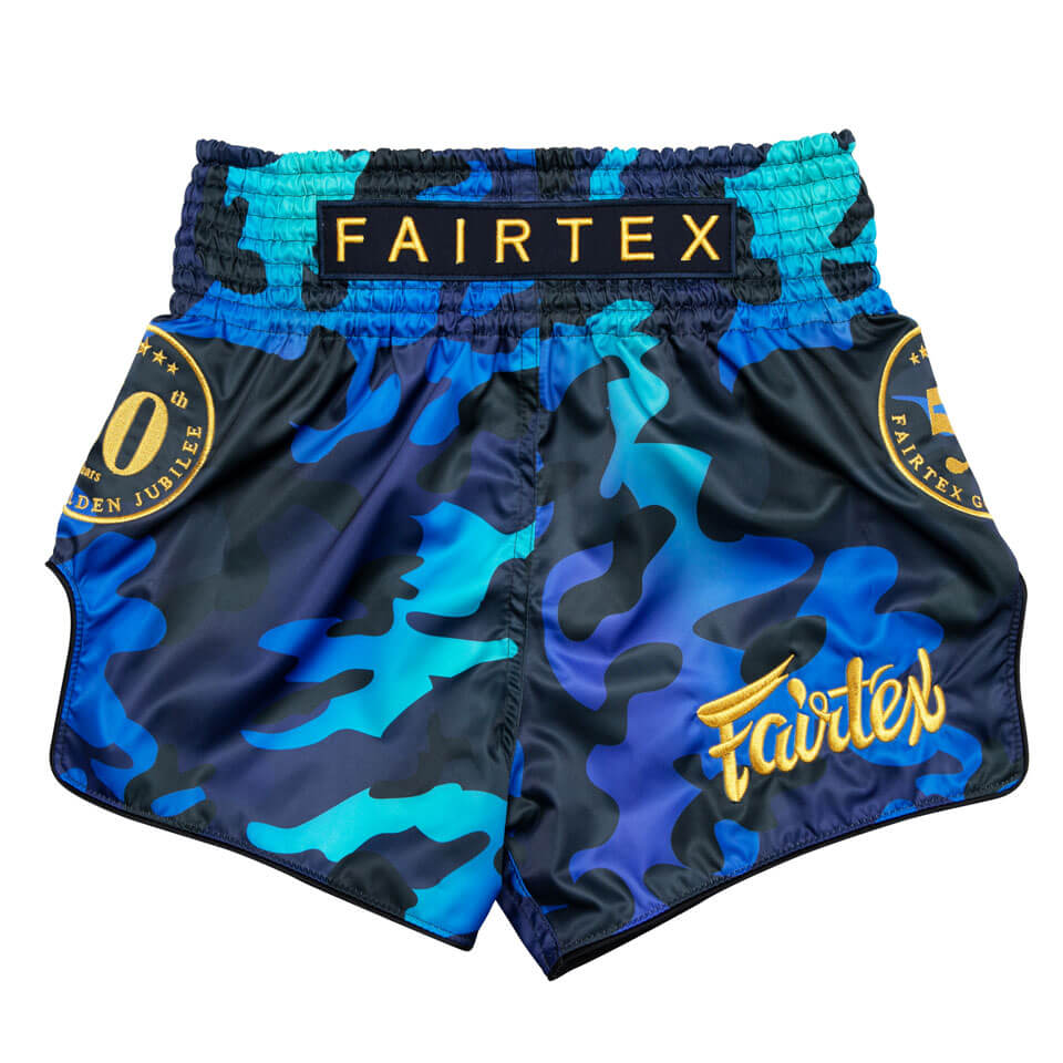 Fairtex BS1916  Golden Jubilee Luster Muay Thai Shorts