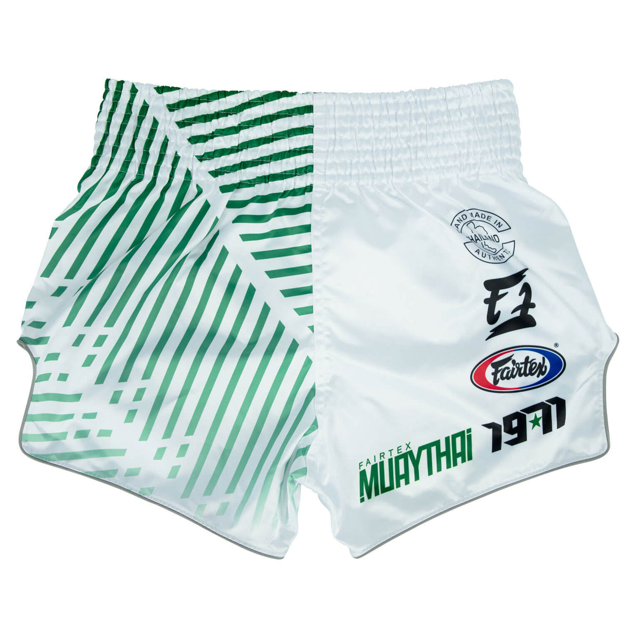 Fairtex BS1923 Racer Muay Thai Shorts White