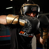 Rival RS100 Professional Sparring Gloves Black/Gold