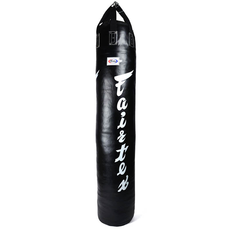 HB6 Fairtex Black 6ft Muaythai Banana Bag (FILLED) - Gymzey.com