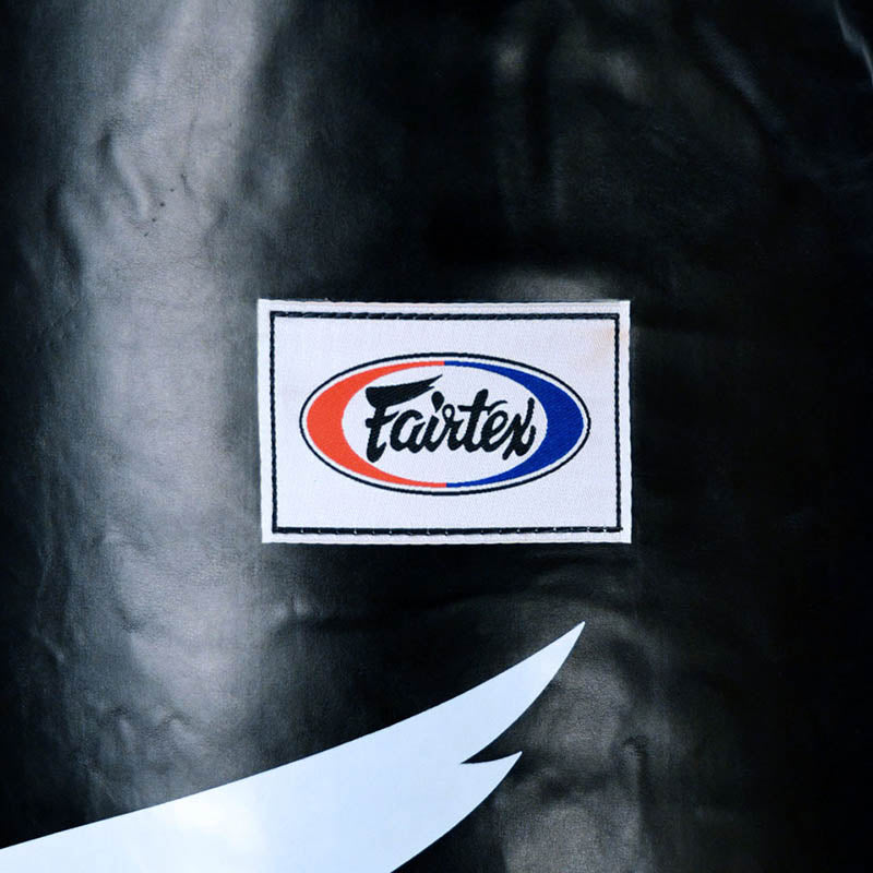 HB6 Fairtex Black 6ft Muaythai Banana Bag (FILLED) - Gymzey.com